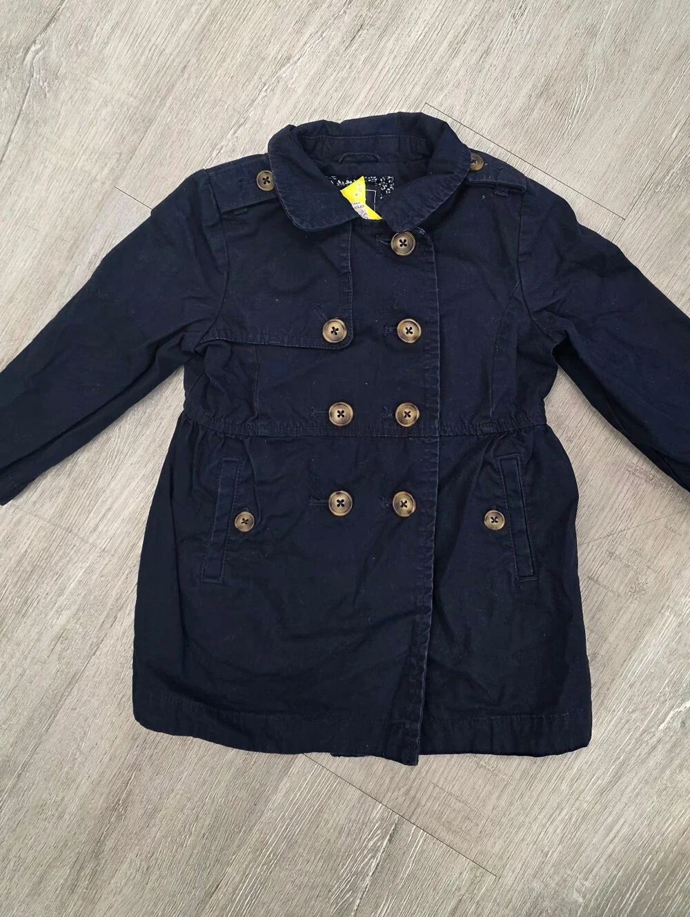 GAP Navy Double-Breasted NAVY Pea Coat for Kids